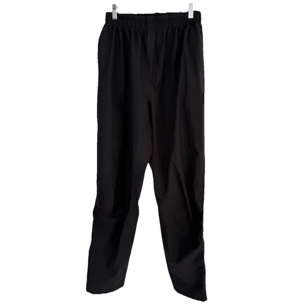 Vintage Road Runner Pants Mens Medium Black Gore-Tex Rain Waterproof Nylon Shell